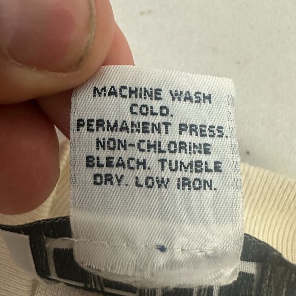 Vintage Teddi Womens Embroidered Floral Sweater Long Sleeve Large Cream Ribbed - Picture 6 of 10